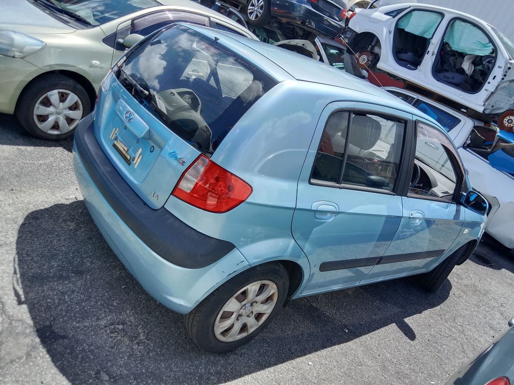 P5226 - Hyundai Getz 2007 Blue Wrecking - Image 12