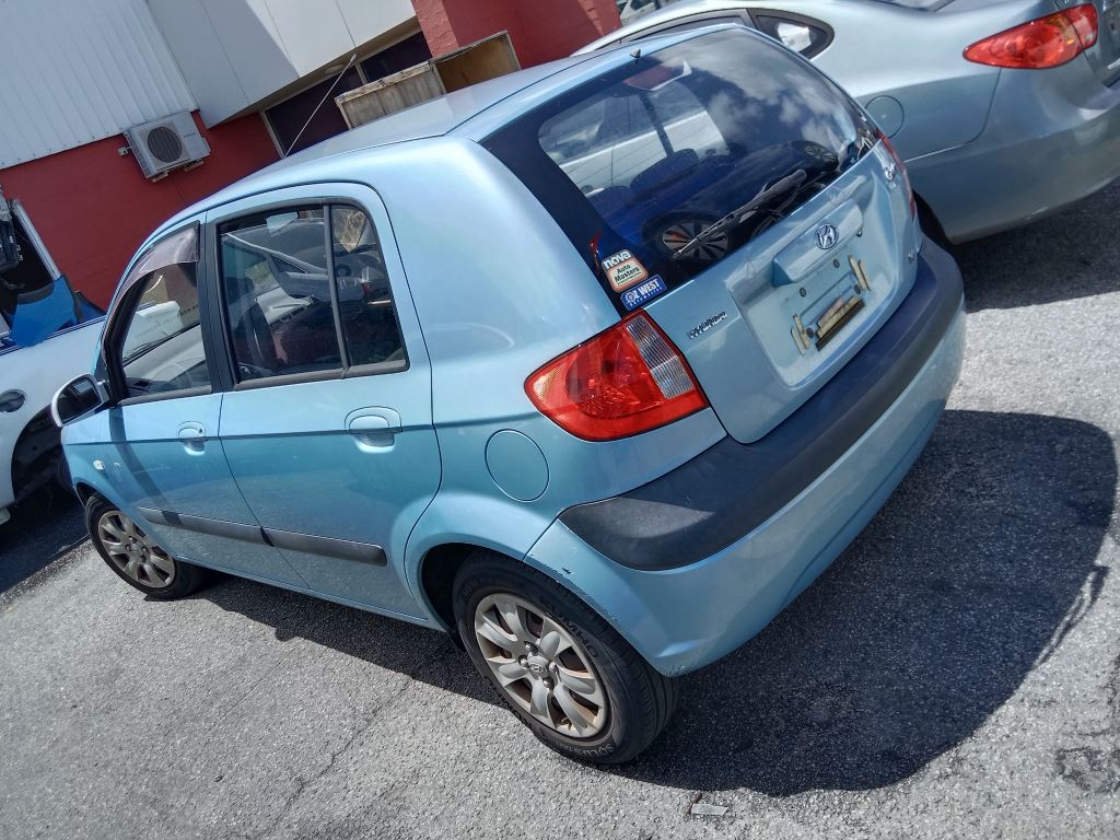 P5226 - Hyundai Getz 2007 Blue Wrecking - Image 14