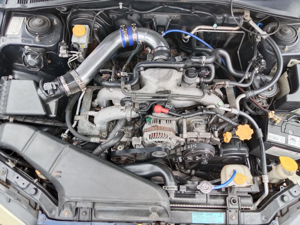 P5231 - Subaru Impreza 2006 Blue Wrecking - Image 2