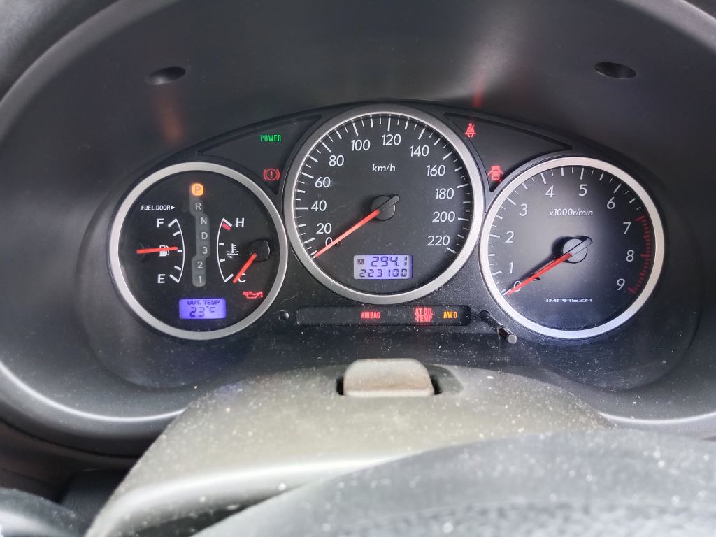 P5231 - Subaru Impreza 2006 Blue Wrecking - Image 3