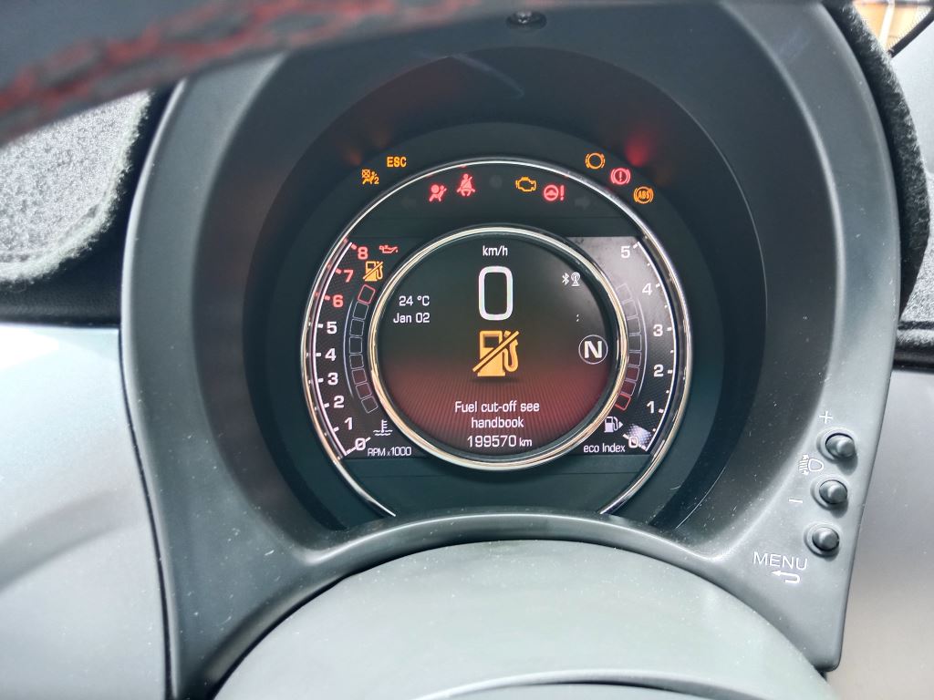 P5232 - Fiat 500 2014 Black Wrecking - Image 6