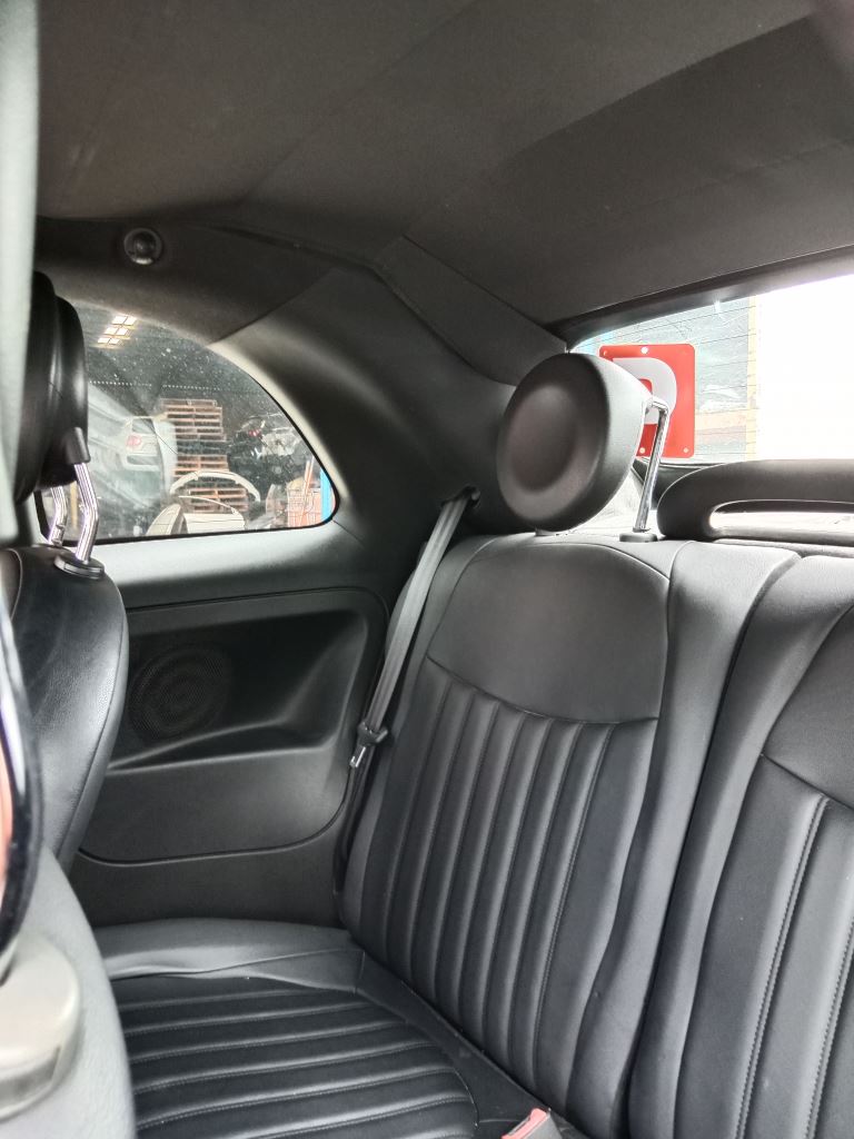 P5232 - Fiat 500 2014 Black Wrecking - Image 7