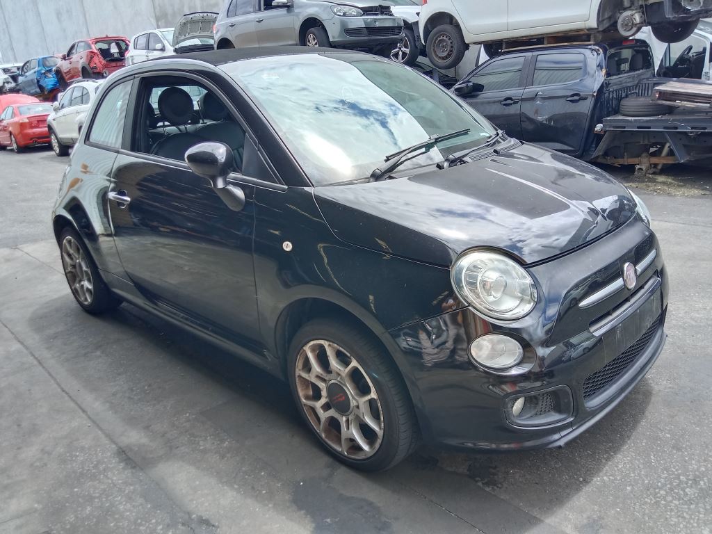 P5232 - Fiat 500 2014 Black Wrecking - Image 10