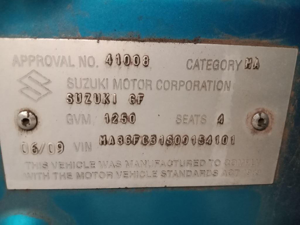 P5240 - Suzuki Alto 2009 Blue Wrecking - Image 12