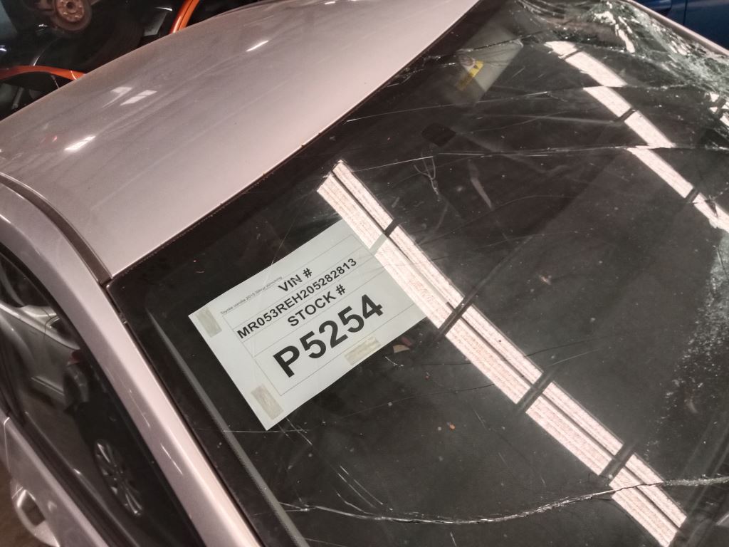 P5254 - Toyota Corolla 2015 Silver Wrecking - Image 11