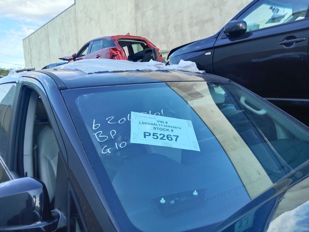 P5267 - LDV G10 SV7A Van 2018 Black Wrecking - Image 12