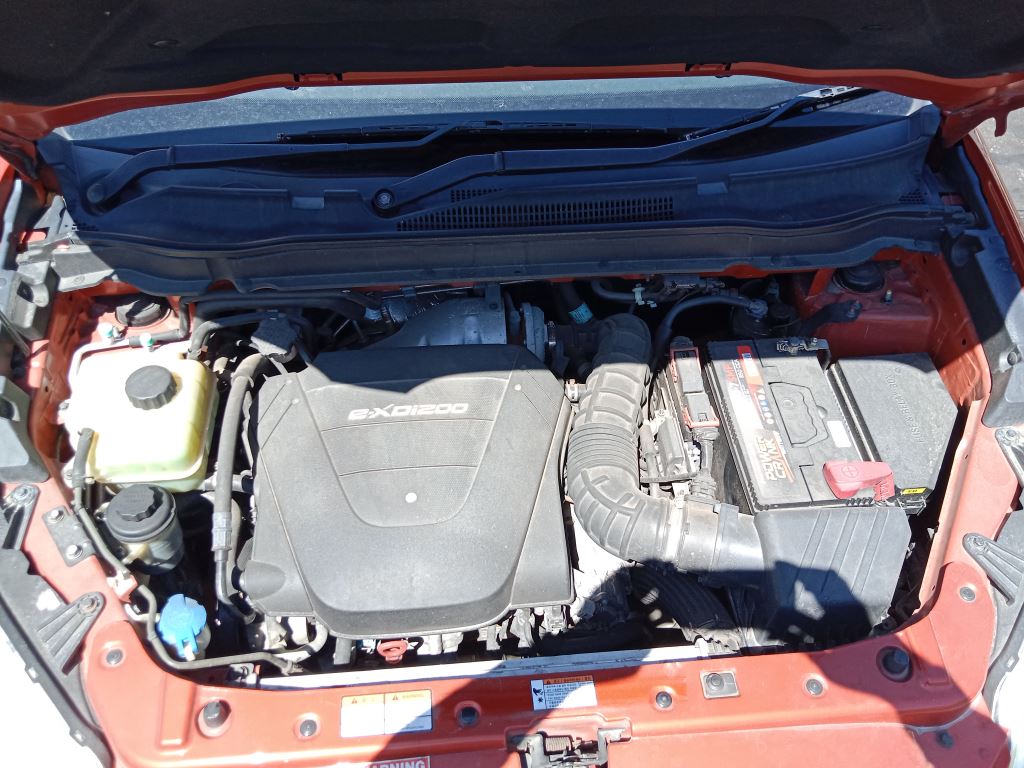 P5269 - SsangYong Korando 2012 orange Wrecking - Image 2