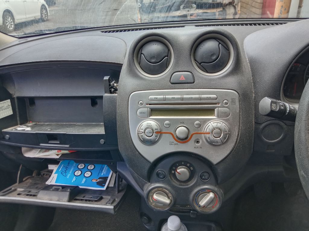 P5277 - Nissan Micra 2011 Silver Wrecking - Image 4