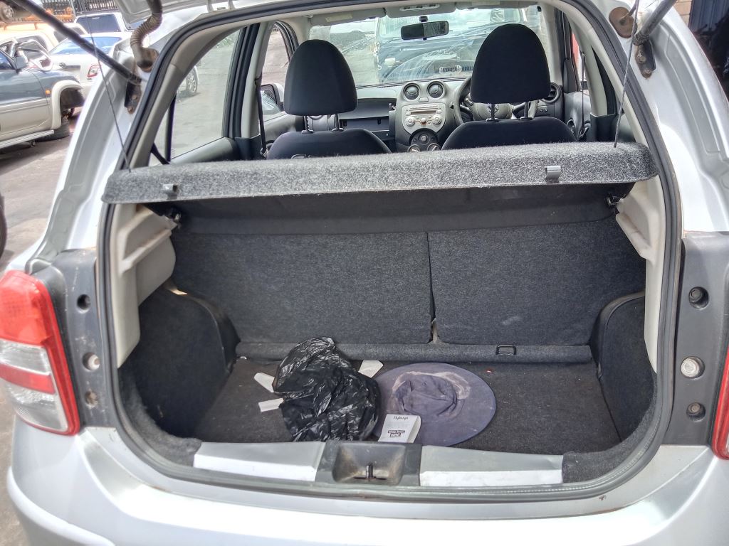 P5277 - Nissan Micra 2011 Silver Wrecking - Image 6