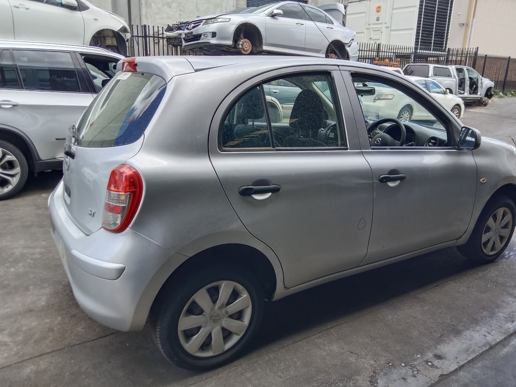 P5277 - Nissan Micra 2011 Silver Wrecking - Image 12