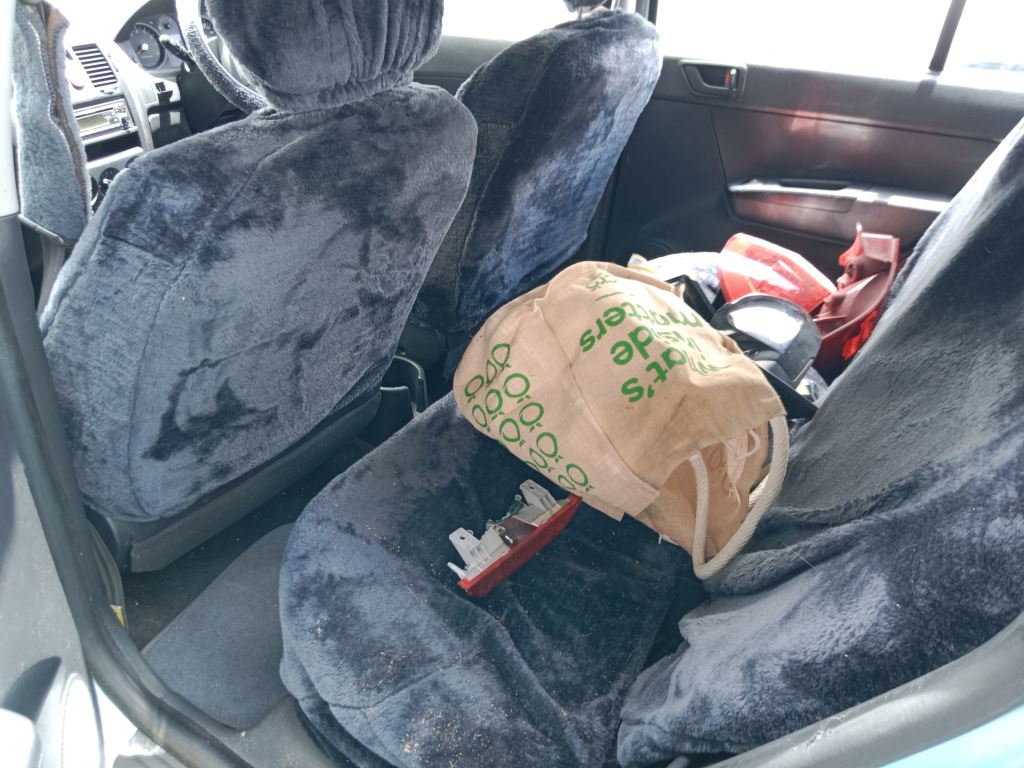 P5279 - Hyundai Getz 2009 Blue Wrecking - Image 6