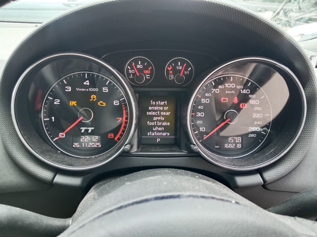 P5281 - Audi TT 2010 Black Wrecking - Image 5