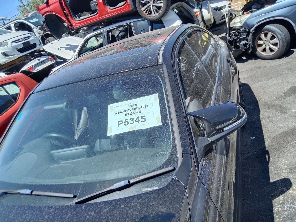 P5345 - BMW F30 3 Series 2012 Black Wrecking - Image 10