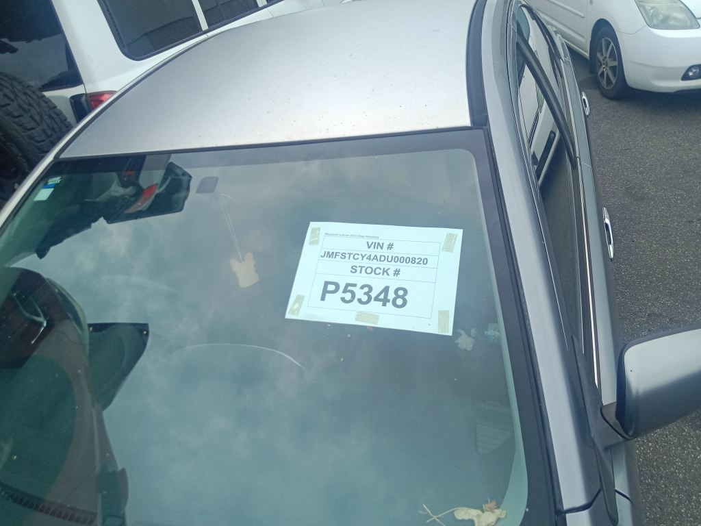 P5348 - Mitsubishi Lancer 2012 Grey Wrecking - Image 7