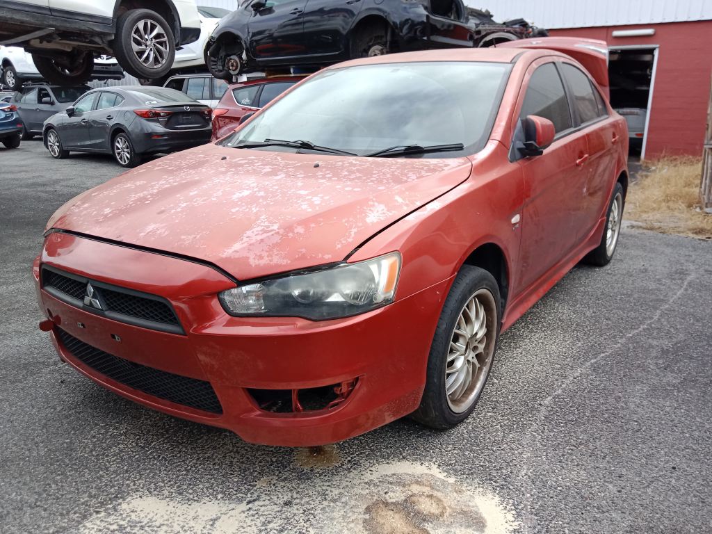 P5434 - Mitsubishi Lancer 2010 Red Wrecking