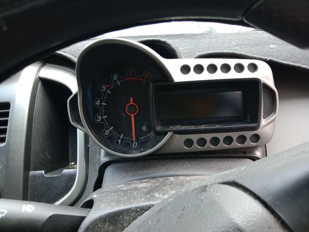 P5476 - Holden Barina 2015 White Wrecking - Image 3