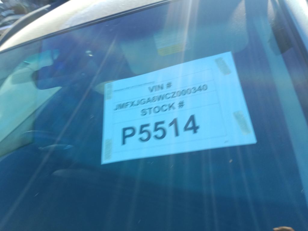 P5514 - Mitsubishi ASX 2012 Grey Wrecking - Image 2