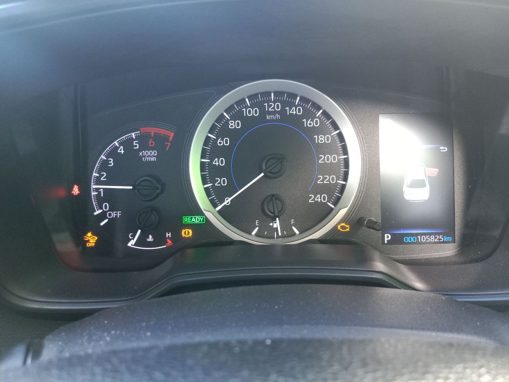 P5521 - Toyota corolla hybrid 2019 Silver Wrecking - Image 6