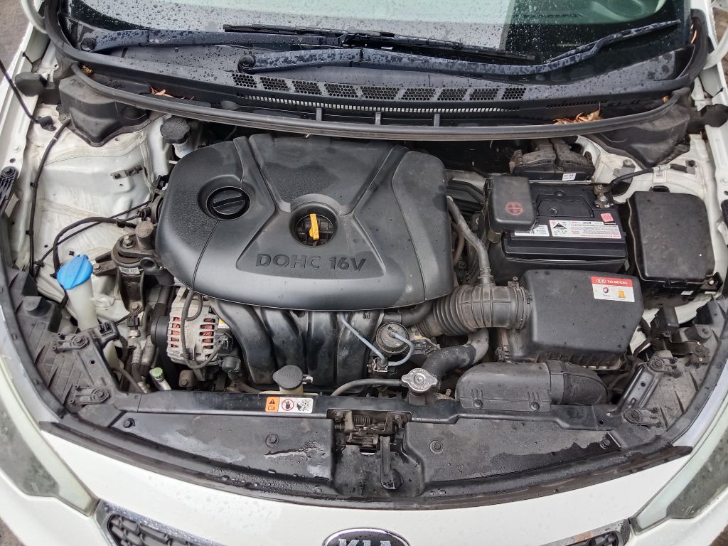 P5698 - Kia Cerato 2014 hatchback White Wrecking - Image 3