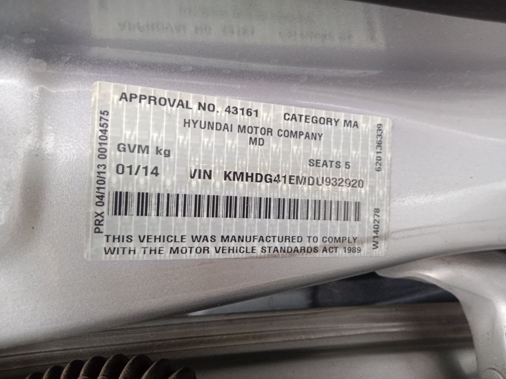 P5753 - Hyundai Elantra 2011 Silver Wrecking - Image 14