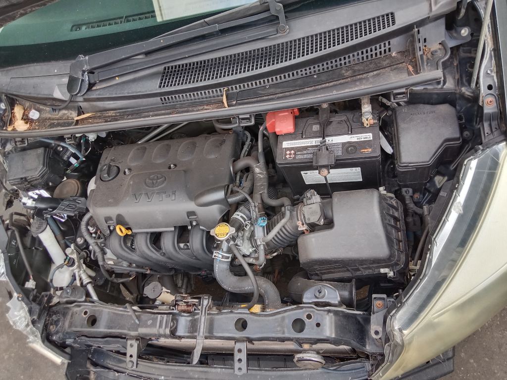 P5761 - Toyota Yaris 2013 Black Wrecking - Image 4