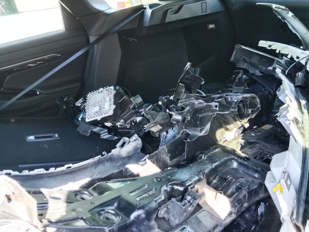 P5788 - Land Rover Range Rover Evoque 2022 White Wrecking - Image 3