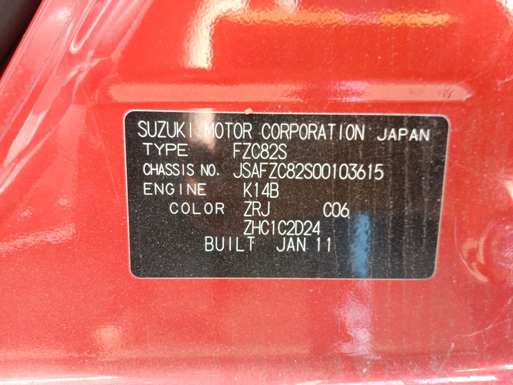P5791 - Suzuki Swift 2011 Red Wrecking - Image 12