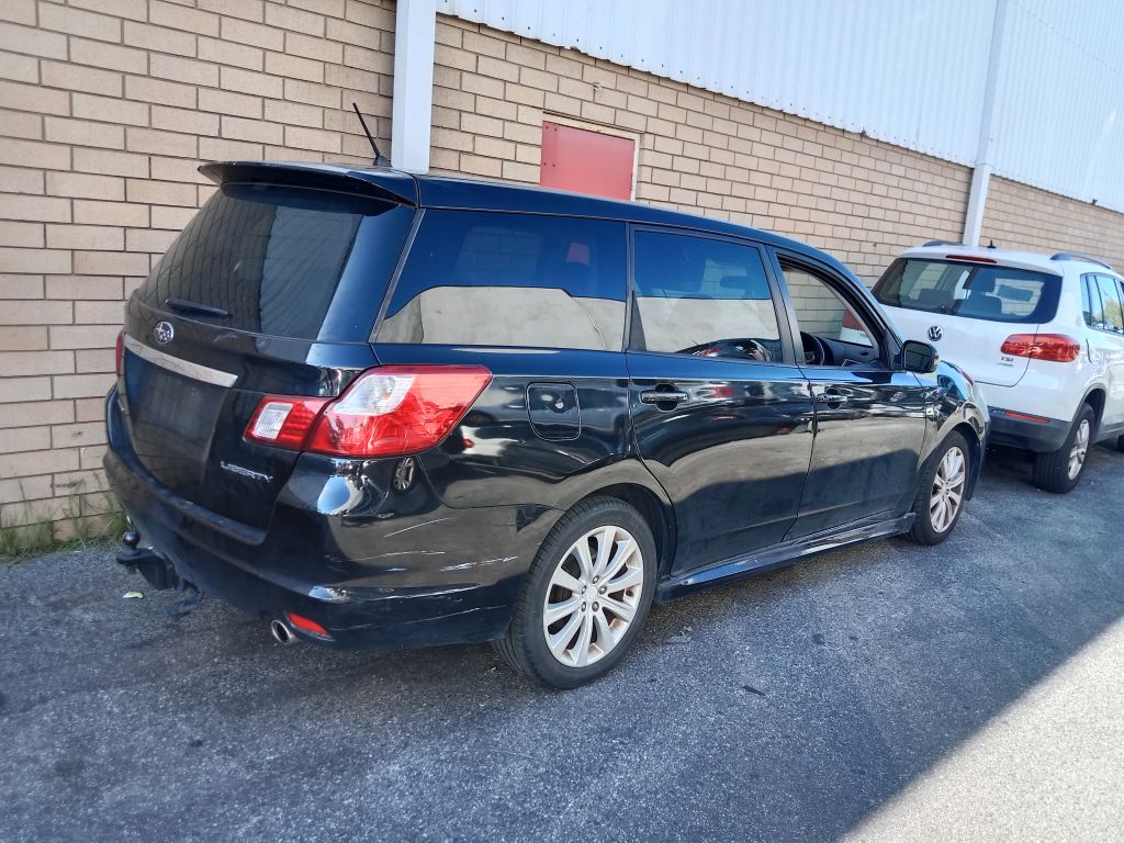 P5810 - Subaru liberty Station wagon 2011 Black Wrecking - Image 3