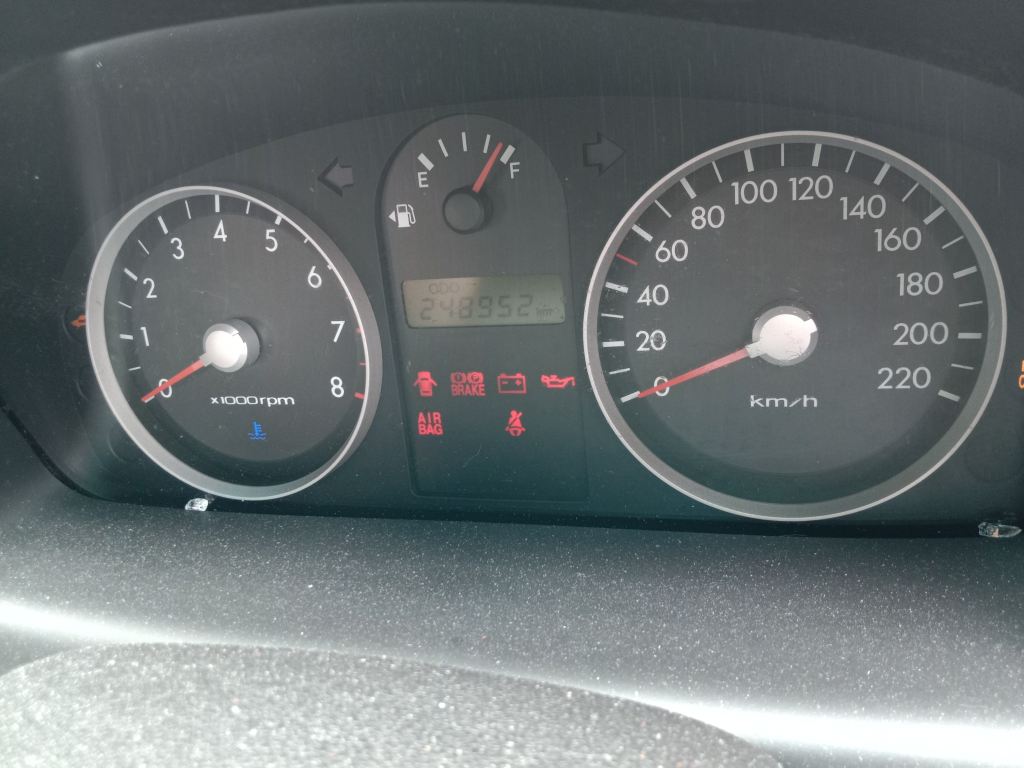 P5819 - Hyundai Getz 2009 Red Wrecking - Image 9