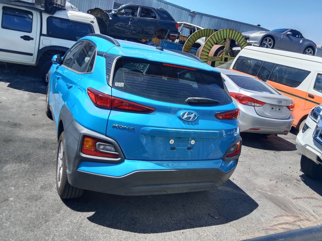 P5829 - Hyundai Kona 2020 Blue Wrecking - Image 4